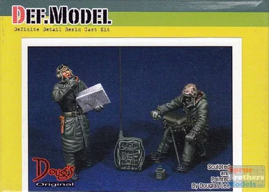 DEFDF35010 1:35 DEF Model Figure - USMC Anglico Team Korea Winter 1950-51