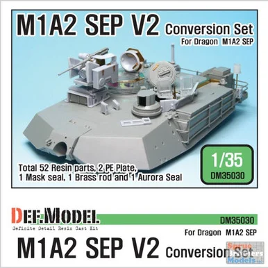DEFDM35030 1:35 DEF Model M1A2 SEP V2 Conversion Set (DRA kit)