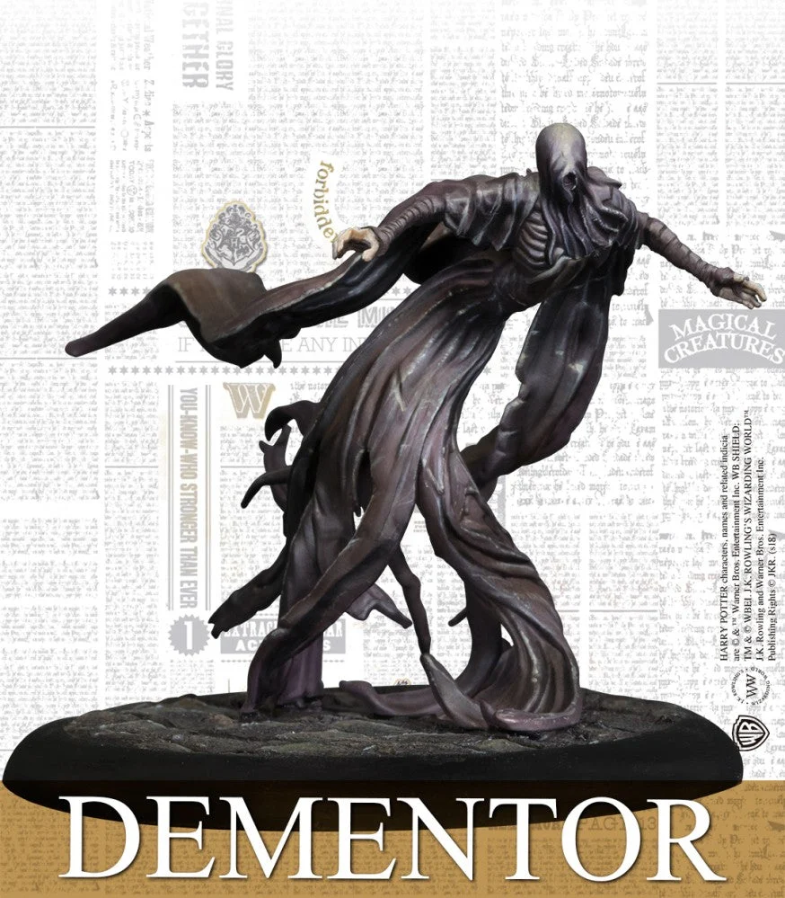 Harry Potter Miniatures Adventure Game, Dementor Adventure Pack - Knight Models