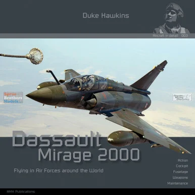 DHBDH003 Duke Hawkins Book - Dassault Mirage 2000