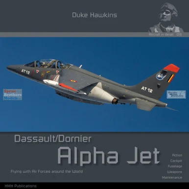 DHBDH018 Duke Hawkins Book - Dassault/Dornier Alpha Jet