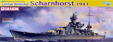DML1036 1:350 Dragon German Battleship Scharnhorst 1941 ~ Smart Kit