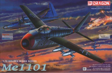 DML5013 1:72 Dragon Messerschmitt Me1101