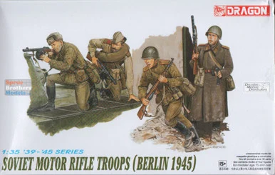 DML6019 1:35 Dragon Soviet Motor Rifle Troops (Berlin 1945) Figure Set