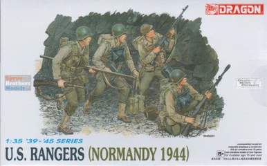 DML6021 1:35 Dragon US Ranger (Normandy 1944) Figure Set