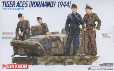 DML6028 1:35 Dragon Tiger Aces (Normandy 1944) [4 Figures Set]