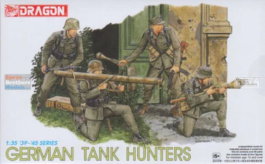 DML6034 1:35 Dragon German Tank Hunters Figure Set