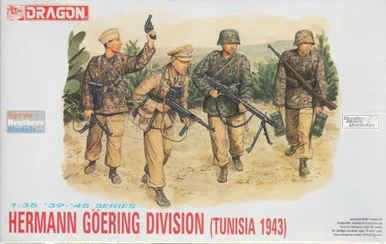 DML6036 1:35 Dragon Hermann Goering Division (Tunisia 1943) Figure Set
