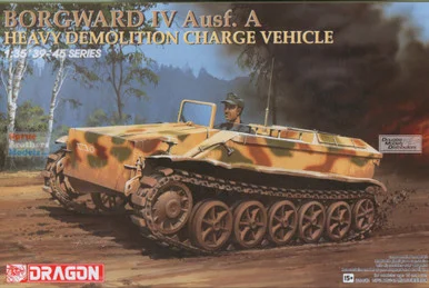 DML6101 1:35 Dragon Borgward IV Ausf.A Heavy Demolition Charge Vehicle