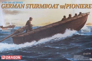 DML6108 1:35 Dragon German Sturmboat with Pioniere