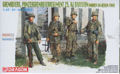 DML6110 1:35 Dragon German Grenadiers 25 HJ Division 1944 Figure Set