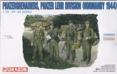 DML6111 1:35 Dragon German Panzergrenadiers, Panzer Lehr Division Normandy 1944 Figure Set