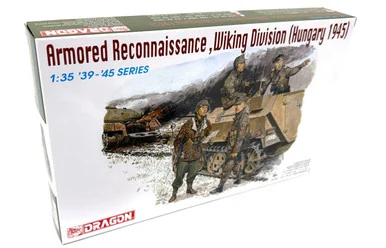 1/35 Dragon ARMORED RECONNAISSANCE Wiking Division Hungary 1945