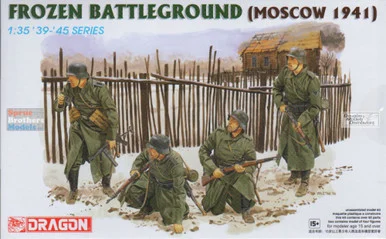 DML6190 1:35 Dragon Frozen Battleground (Moscow 1941) Figure Set