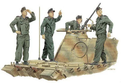 1/35 Dragon Achtung-Jabo! Panzer Crew