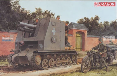 DML6259 1:35 Dragon 15cm s.IG.33(Sf) auf Pz.Kpfw.I Ausf.B ~ Smart Kit