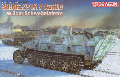 DML6292 1:35 Dragon Sd.Kfz.251/17 Ausf.D w/ 2cm Schwebelafette