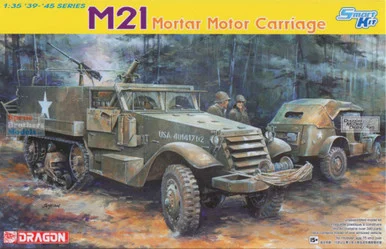 DML6362 1:35 Dragon M21 Mortar Motor Carriage ~Smart Kit