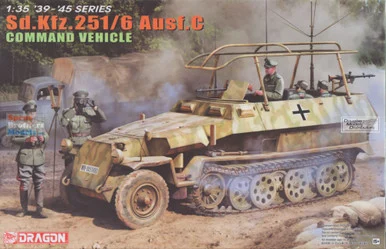 DML6442 1:35 Dragon Sd.Kfz.251/6 Ausf.C Command Vehicle