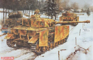 DML6556 1:35 Dragon Pz.Kpfw. Panzer IV Ausf J Mid Production ~ Smart kit