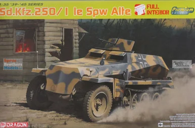 DML6557 1:35 Dragon Sd.Kfz.250/1 le Spw Alte [Full Interior]