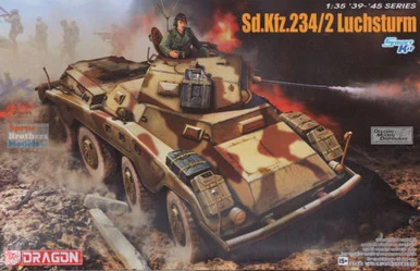DML6696 1:35 Dragon Sd.Kfz.234/2 Luchsturm