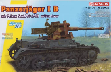 DML6781 1:35 Dragon Panzerjager IB mit 7.5cm StuK 40 L/48 with Gun Crew