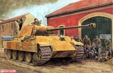 DML6920 1:35 Dragon Sd.Kfz.171 Panther A Early Type Italy 1943/44
