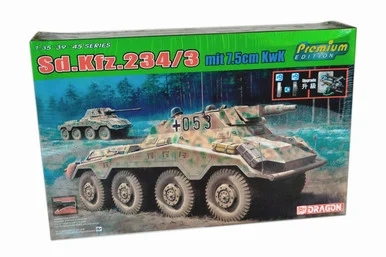 1/35 Dragon German Sd.Kfz.234/3 mit 7.5cm KwK