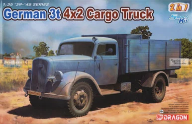 DML6974 1:35 Dragon German 3t 4x2 Cargo Truck