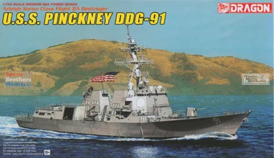 DML7057 1:700 Dragon USS Pinckney DDG-91, Arleigh Burke-class Flight IIA Destroyer