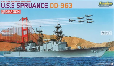 DML7084 1:700 Dragon USS Spruance DD-963 ~ Premium Edition