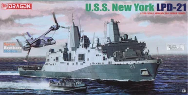 DML7110 1:700 Dragon USS New York LPD-21