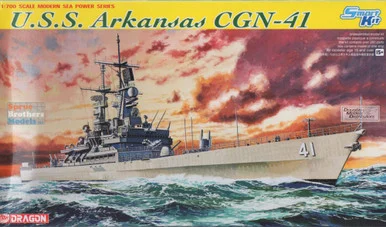 DML7124 1:700 Dragon USS Arkansas CGN-41