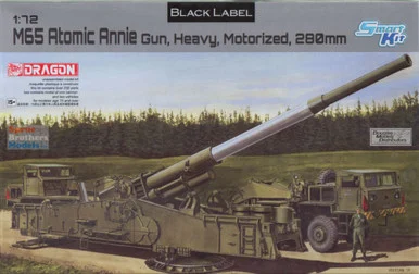 DML7484 1:72 Dragon M65 Atomic Annie Gun - Black Label