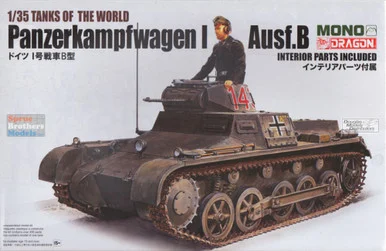 DMLMD001 1:35 Mono Dragon Panzerkampfwagen I Ausf.B (with Interior Parts)