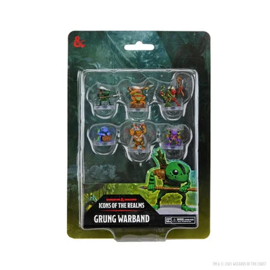 Wizkids 96123 Dungeons & Dragons Icons of the Realms: Grung Warband
