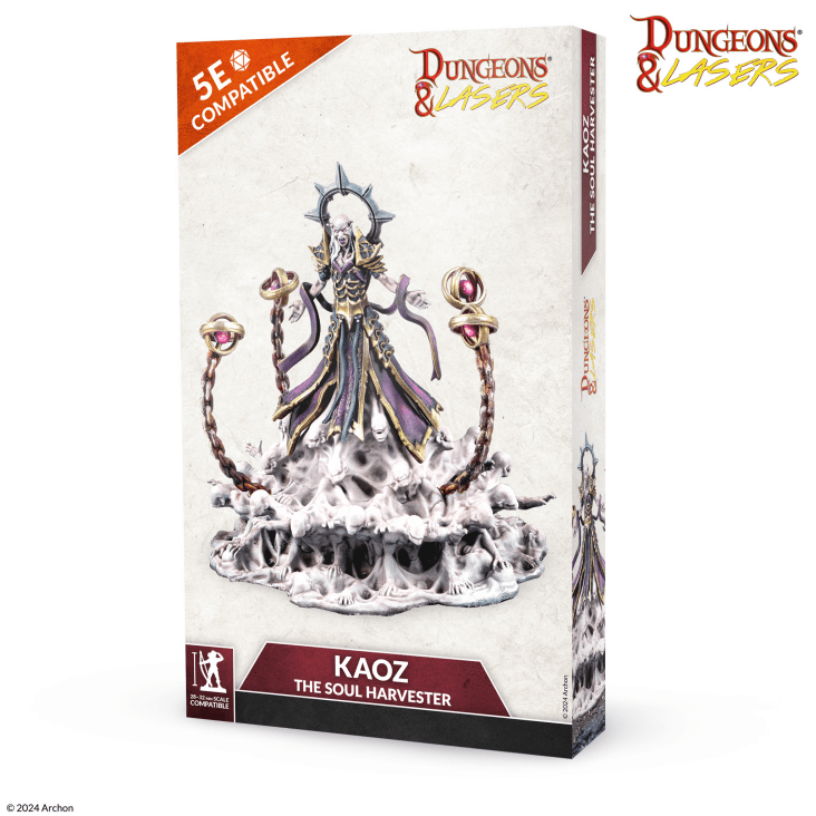 Archon Studio Dungeons & Lasers / Kaoz The Soul Harvester (28/32mm Scale)