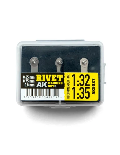 AK9527 - Rivet Marking Set 3 (Recommended for 1/32-1/35)