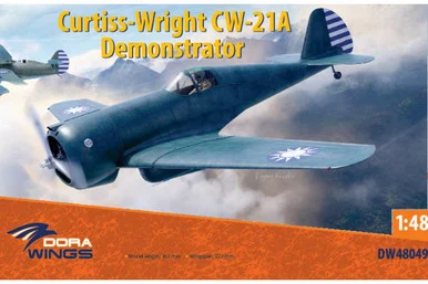1/48 Dora Wings Curtiss-Wright CW-21a
