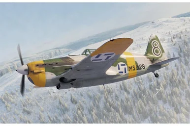 1/48 Dora Wings Morane-Saulnier MS.406C.1 Finnish Aces