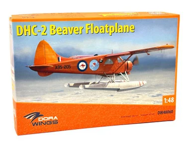 1/48 Dora Wings de Havilland DHC-2 Beaver Floatplane Plastic Model Kit