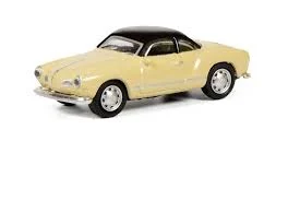 Volkswagen Karmann Ghia (Beige) 1:87 Diecast Scale Model - Schuco