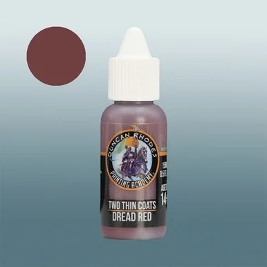 DR064 - Two Thin Coats: Dread Red