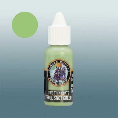 DR075 - Two Thin Coats: Troll Snot Green