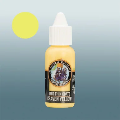 DR101 - Two Thin Coats: Craven Yellow