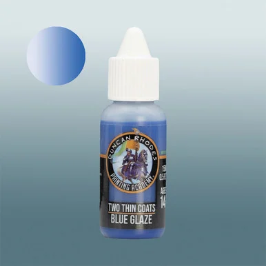 DR117 - Two Thin Coats: Blue Glaze