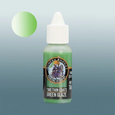 DR119 - Two Thin Coats: Green Glaze