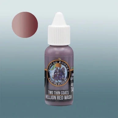 DR112 - Two Thin Coats: Hellion Red Wash