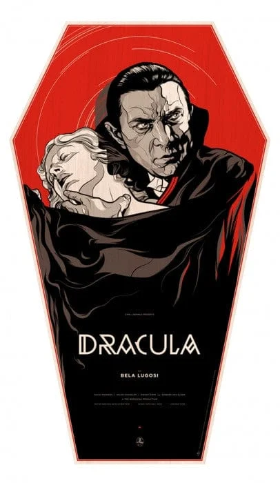 Dracula – Wood Coffin Variant - Martin Ansin